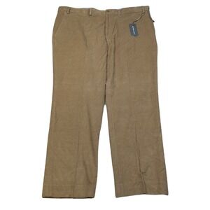 Michael Kors Corduroy Pants Mens 42x30 Camel Tan Modern Fit NEW‎